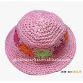children fashion plain 100% cotton bucket winter hats